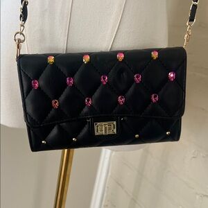 Black Wallet on a chain